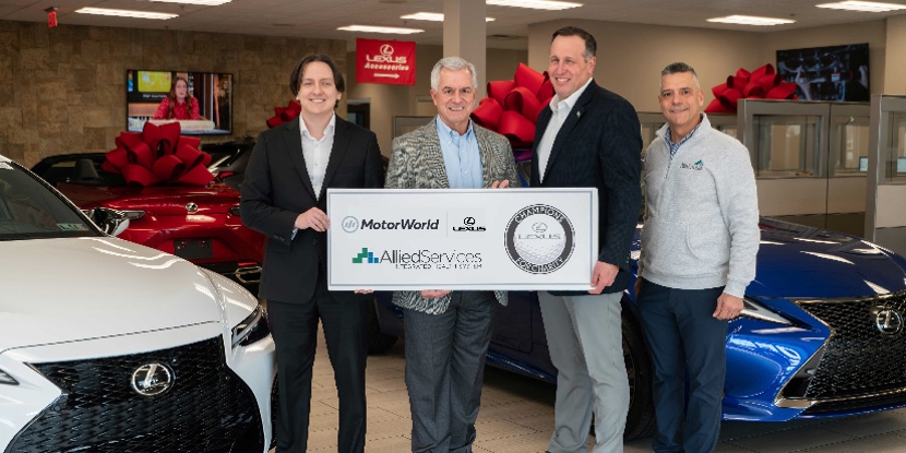 MotorWorld Lexus partners with Allied Services  to support Autism Services