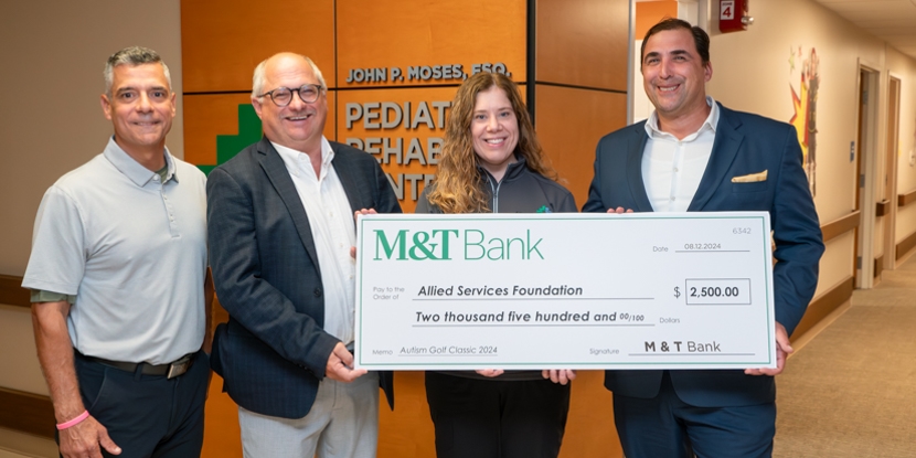 Allied Services Thanks M&T Bank for Supporting the 31st Annual Autism Golf Classic