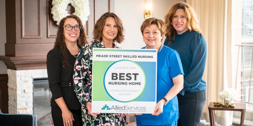 Allied Services Meade Street Skilled Nursing earns Best Nursing Home Award