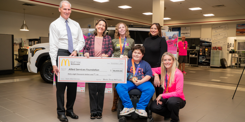 Mueller Family McDonald’s Raises $38,000 Through French Fry Fundraiser to Support Allied Services’ Pediatric Programs