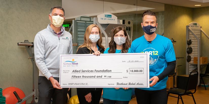 Northeast Rehab proud to sponsor WNEP’s Team Allied Services 12