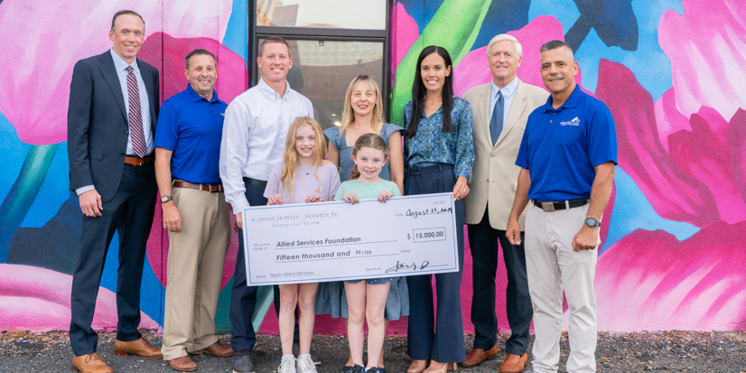 Scanlon, Howley & Doherty, PC Donates $15,000 to Team Allied Services, Supporting Pediatric Programs at John P. Moses Pediatric Rehab Centers