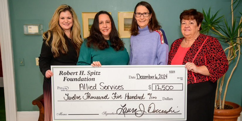 Robert H. Spitz Foundation awards grant to Allied Services