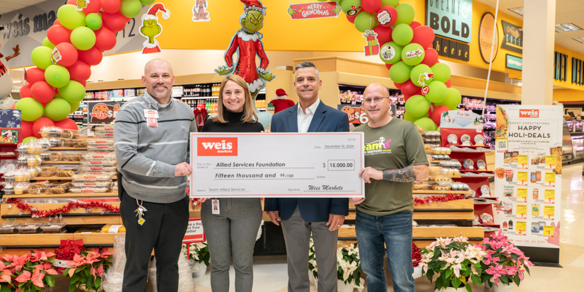 Weis Markets Continues Support for Team Allied Services
