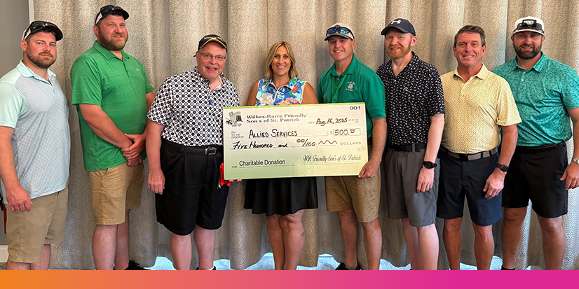 Wilkes-Barre Friendly Sons of St. Patrick Support Team Allied Services