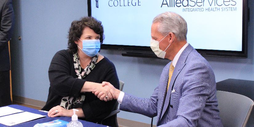 Allied Services Establishes Full Scholarships for Lackwanna College Nursing Students