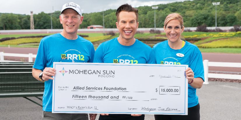 Mohegan Sun Pocono Donates $15,000 to Allied Services